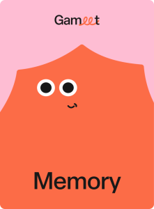 Scheda del gioco Memory